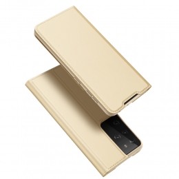 SamsungGalaxyS21UltraHoesje-DuxDucisSkinProBookCase-Goud