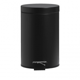 20korting-LeenBakker-PedaalemmerPablo-23x17x265Cm-Metaal-Zwart