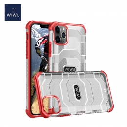 WiWu-iPhone12iPhone12ProHoesje-VoyagerCase-SchokbestendigeBackCover-Rood