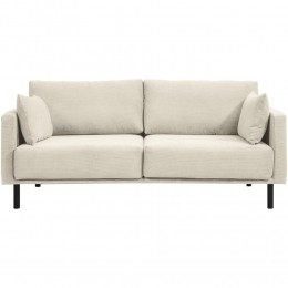 25korting-LeenBakker-BankSiem25-zits-RibFjord-Stof-Beige-94x193x83Cm