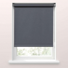 LeenBakker-FenstrRolgordijnLichtdoorlatendDonker-150x190Cm-Polyester-Grijs