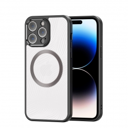DuxDucis-TelefoonHoesjegeschiktvoordeiPhone14ProMax-BackCover-AimoSeries-Zwart