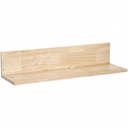 15korting-LeenBakker-WandplankMickNaturelRubberwood-14x70x20Cm-Hout-Bruin