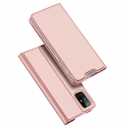 SamsungGalaxyM31shoesje-DuxDucisSkinProBookCase-RosGoud