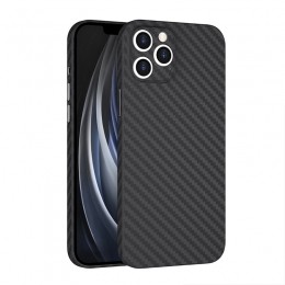 Wiwu-iPhoneXsMaxhoesje-SkinCarbonCase-KunststofBackCover-Zwart