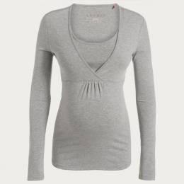 EspritZwangerschapsshirtPositieshirtgemleerdgrijs