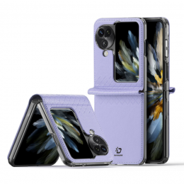 DuxDucis-TelefoonHoesjegeschiktvoordeOppoFindN3Flip-BrilSeries-Paars