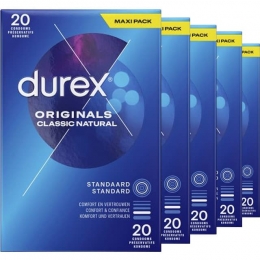DurexOriginalsClassicNaturalcondoomsMaxiPack