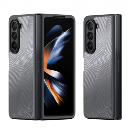 DuxDucis-TelefoonHoesjegeschiktvoordeSamsungZFold6-BackCover-AimoSeries-Zwart