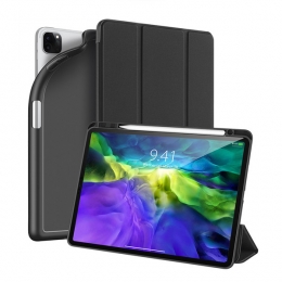 AppleiPadPro1292020hoes-DuxDucisOsomTri-FoldBookCaseSeries-Zwart