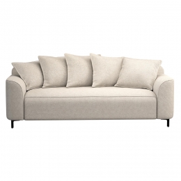 20korting-LeenBakker-BankElsa3-zits-Eden-Stof-Beige-99x228x84Cm