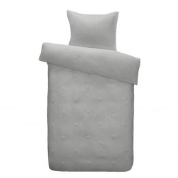 LeenBakker-DekbedovertrekEva-Licht-140x200220Cm-Katoen-Grijs