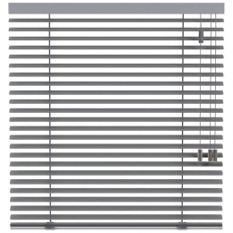 25korting-LeenBakker-FenstrJaloezie50mmExtraMat-20236-Aluminium-Grijs-120x10x10Cm
