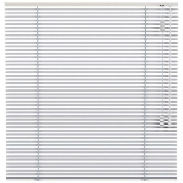 25korting-LeenBakker-FenstrJaloezie25mmGeborsteld-Zilver75002-Aluminium-Zilverkleurig-120x10x10Cm