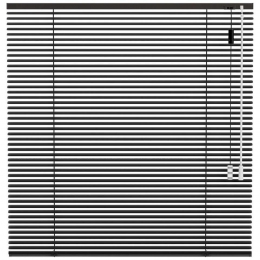25korting-LeenBakker-FenstrJaloezie25mmStandaardLak-Donker20518-Aluminium-Grijs-120x10x10Cm