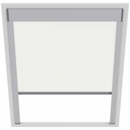 25korting-LeenBakker-FenstrDakraamrolgordijnHamburgVerduisterend-10311-Polyester-Wit-100x10x10Cm