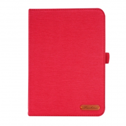 Case2go-TablethoesgeschiktvoorAppleiPadMini62021Mini72024-83Inch-BookCasemetSoftTPUhouder-Rood