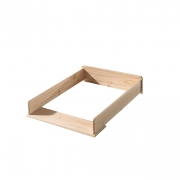 25korting-LeenBakker-VipackOpzetCommodeKiddy-14x53x72Cm-Grenenhout-Bruin