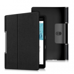 TabletHoesgeschiktvoorLenovoYogaSmartTab101-Tri-FoldBookCase-Zwart