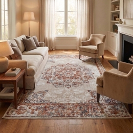 VloerkleedMaderno-Crme120x80cm-Polypropyleen-Dekbed-Discounternl