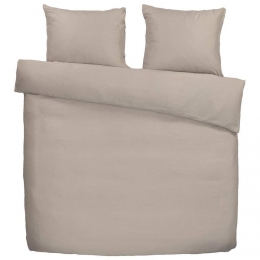 25korting-LeenBakker-EasyDekbedovertrekGhana-Zand-200x200220Cm-Polyester-Beige