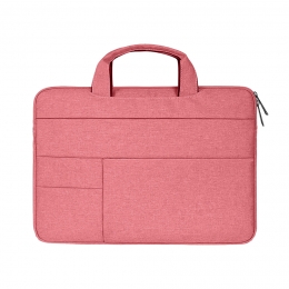 Laptoptas13inch133inch-Laptoptas-SpatwaterdichteLaptophoesampLaptopSleevemethandvat-Laptophoes-Roze-LaptopSleeve-LaptopTas