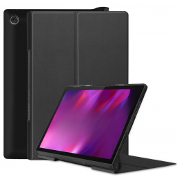TabletHoesgeschiktvoorLenovoYogaTab112021-Tri-FoldBookCase-Zwart