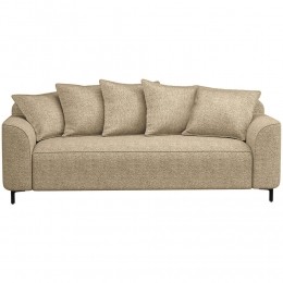 20korting-LeenBakker-BankElsa3-zits-Anthology-Stof-Taupe-99x228x84Cm