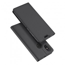 XiaomiMi8SEhoesje-DuxDucisSkinProBookCase-Grijs