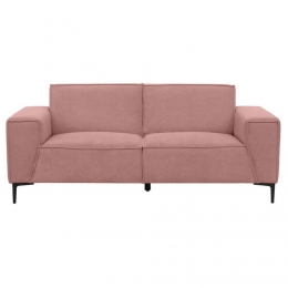 20korting-LeenBakker-BankRomy2-zits-Curio-Stof-Roze-90x195x78Cm