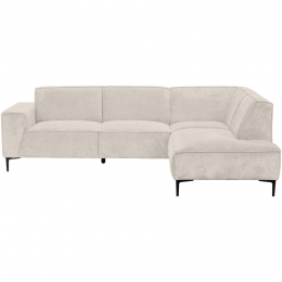 20korting-LeenBakker-HoekbankRomyRechts-Egon-Stof-Beige-195x260x78Cm
