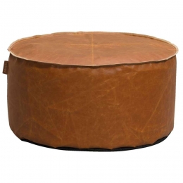 LeenBakker-LebelPoefJens-Cognac-60x30Cm-Kunstleder-Bruin