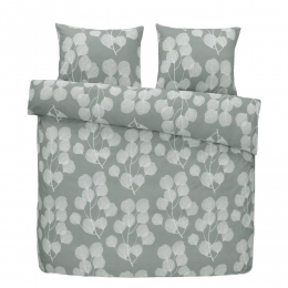 LeenBakker-DekbedovertrekMare-Licht-240x200Cm-PolyesterKatoen-Groen