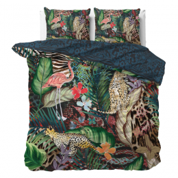 Sale-33DekbedovertrekKatoen-Satijn-Augusta-Tweepersoons200x200Cm-MeerkleurigKatoen-satijn-NatuurDieren-Manilla-Dekbed-Discounternl