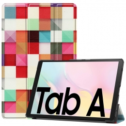 SamsungGalaxyTabA72020hoes-Tri-FoldBookCase-Blocks