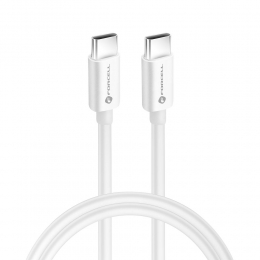 Forcell-USB-CnaarUSB-C-UniverseleSnelladergeschiktvoorUSB-Capparaten-3Meter-100W-Wit