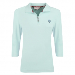 DamesPoloSwingLichtblauw