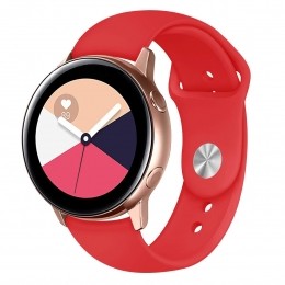 Case2go-BandjegeschiktvoordeSamsungGalaxyActive2GearS2ClassicenGearSport-SiliconenSmartwatchbandje-42MM-Rood