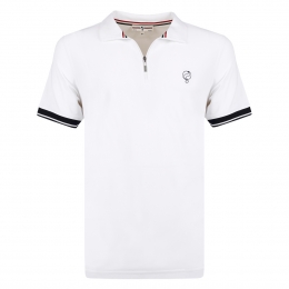 HerenPoloStrokeWit