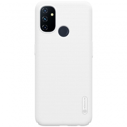 Nillkin-OnePlusNordN100Hoesje-SuperFrostedShield-BackCover-Wit