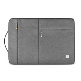 WIWU-Laptoptas-LaptoptasgeschiktvoorMacBook-Laptophoes-133Inch-LaptopSleeve-LaptopTas-AlphaSlim-Grijs