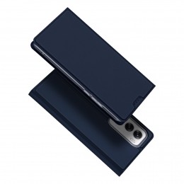 DuxDucis-TelefoonHoesjegeschiktvoorOppoReno12-SkinPro-BookCase-Blauw