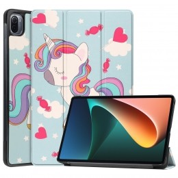 XiaomiMiPad55ProHoes-Tri-FoldBookCase-Eenhoorn