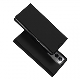 DuxDucis-TelefoonHoesjegeschiktvoorOppoReno12-SkinPro-BookCase-Zwart