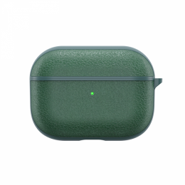 WIWU-HoesgeschiktvoorAirpodsPro-CalfSkin-AirpodsProCase-Groen