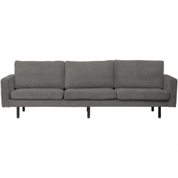 20korting-LeenBakker-BankCollin4-zits-Antraciet-Stof-Grijs-88x280x88Cm