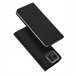 DuxDucis-TelefoonHoesjegeschiktvoordeAsusZenfone11Ultra-SkinProBookCase-Zwart