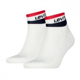Levis2stuksMidCutStripeSocksActie