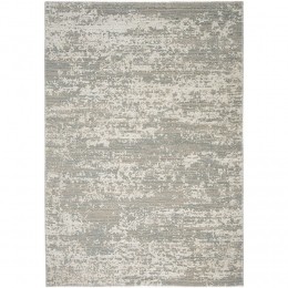 LeenBakker-VloerkleedAngul-Crmegrijsgroen-200x290Cm-PolyesterJute-CrmeGroenGrijs