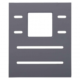 LeenBakker-HutwandTies-Antraciet-MetRaam2Stuks-Grenenhout-Grijs-615x745x15Cm